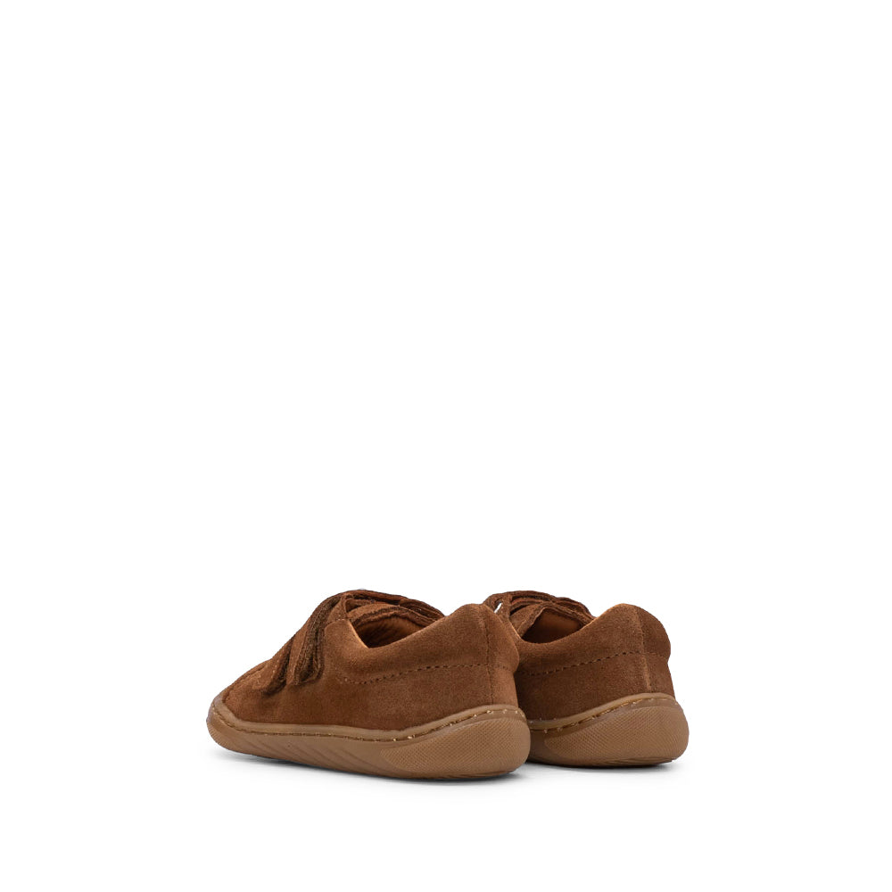 Sapato Casual Criança Camurça Camel