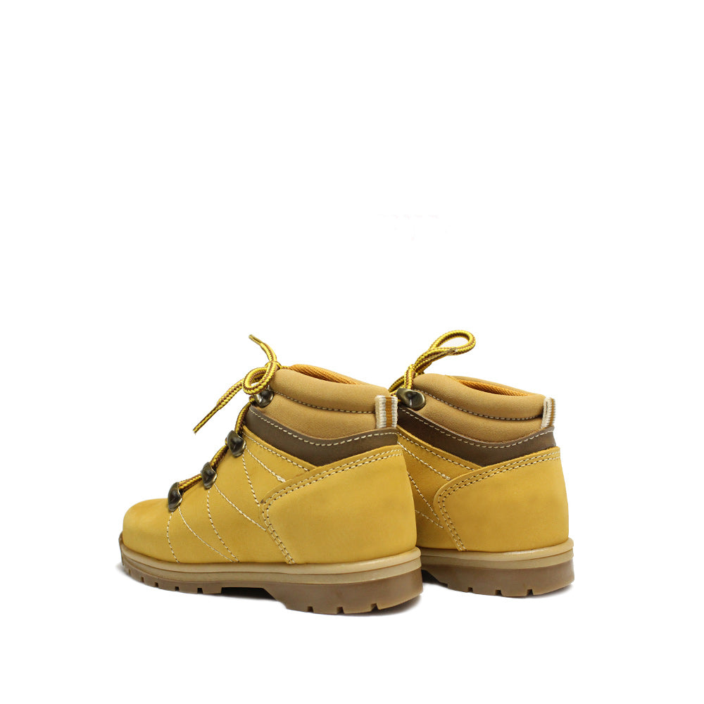 Botim Casual Criança Nobuck Camel