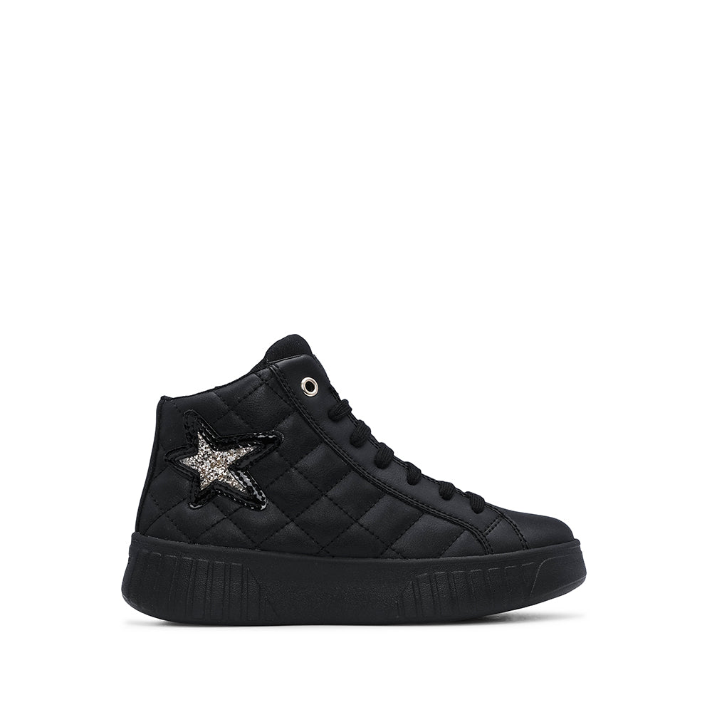 Sapatilha Casual Criança Pele Preto