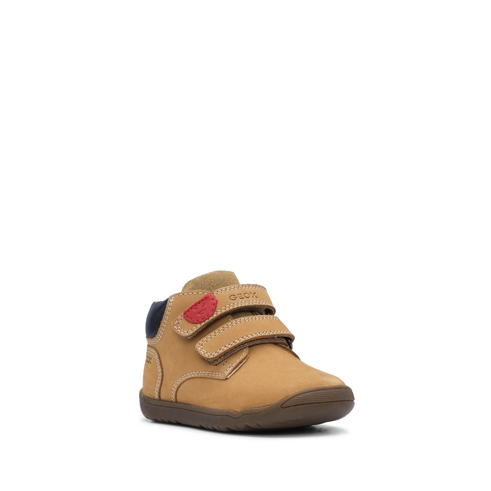 Sapatilha Casual Criança Nobuck Camel