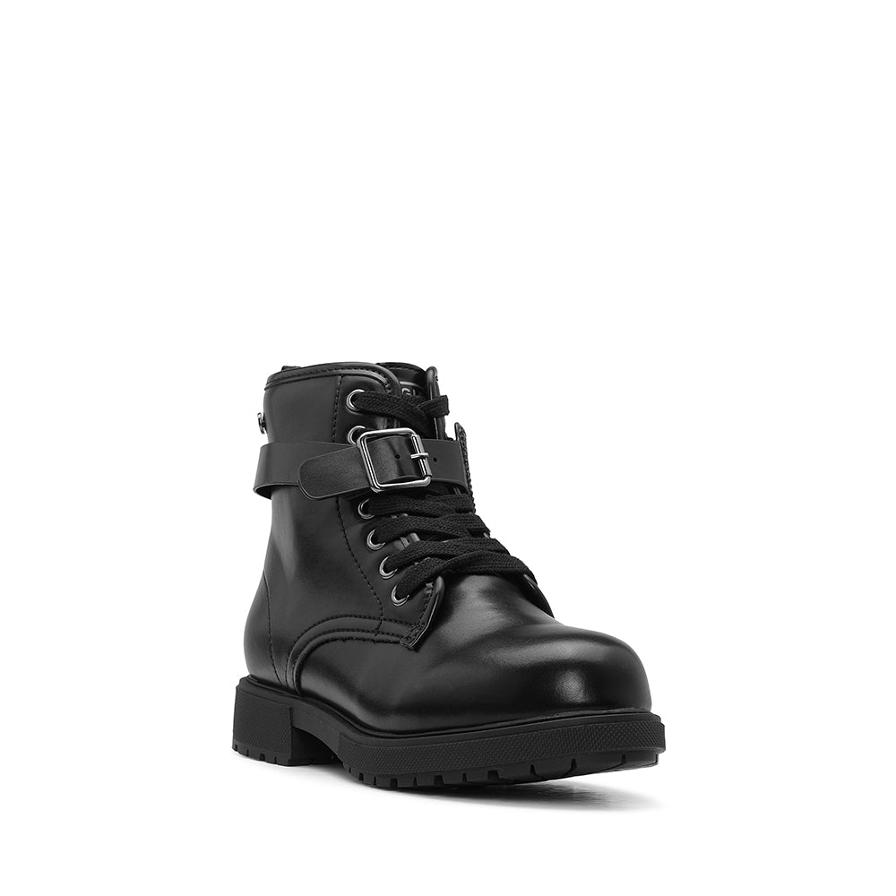 Bota Casual Criança Pele Sintética Preto