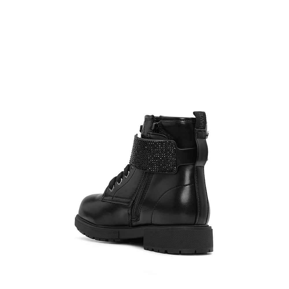 Bota Casual Criança Pele Sintética Preto