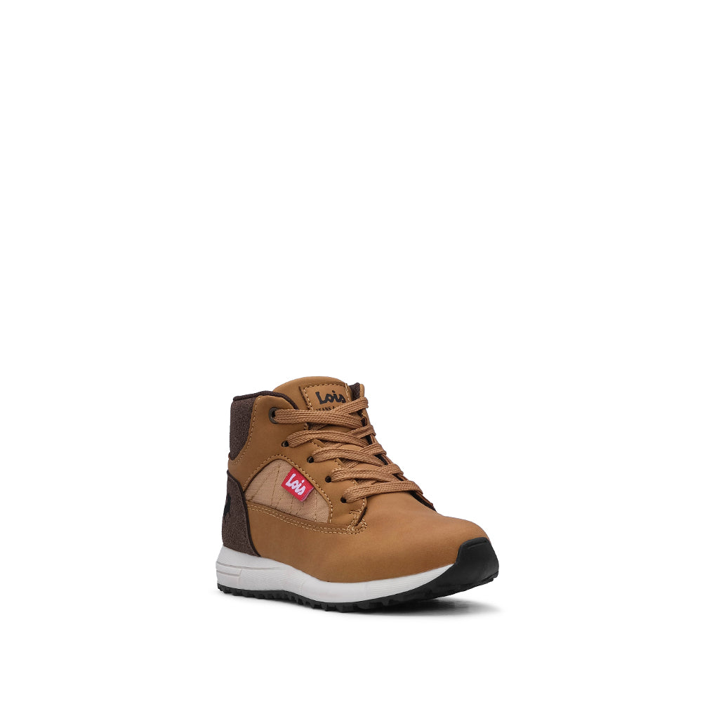 Bota Casual Criança Pele Camel