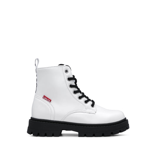 Bota Casual Criança Pele Branco