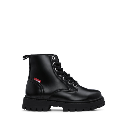 Bota Casual Criança Pele Preto