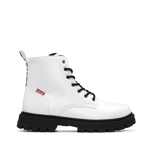 Bota Casual Criança Pele Branco