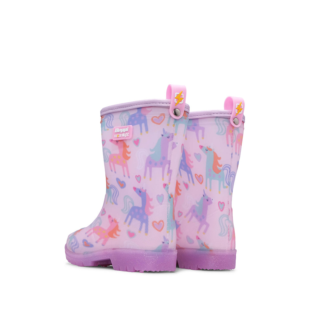 Bota Galochas Criança Rosa