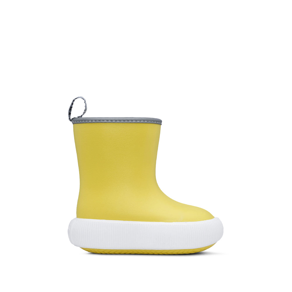 Bota Impermeável Criança Pele Sintética Amarelo