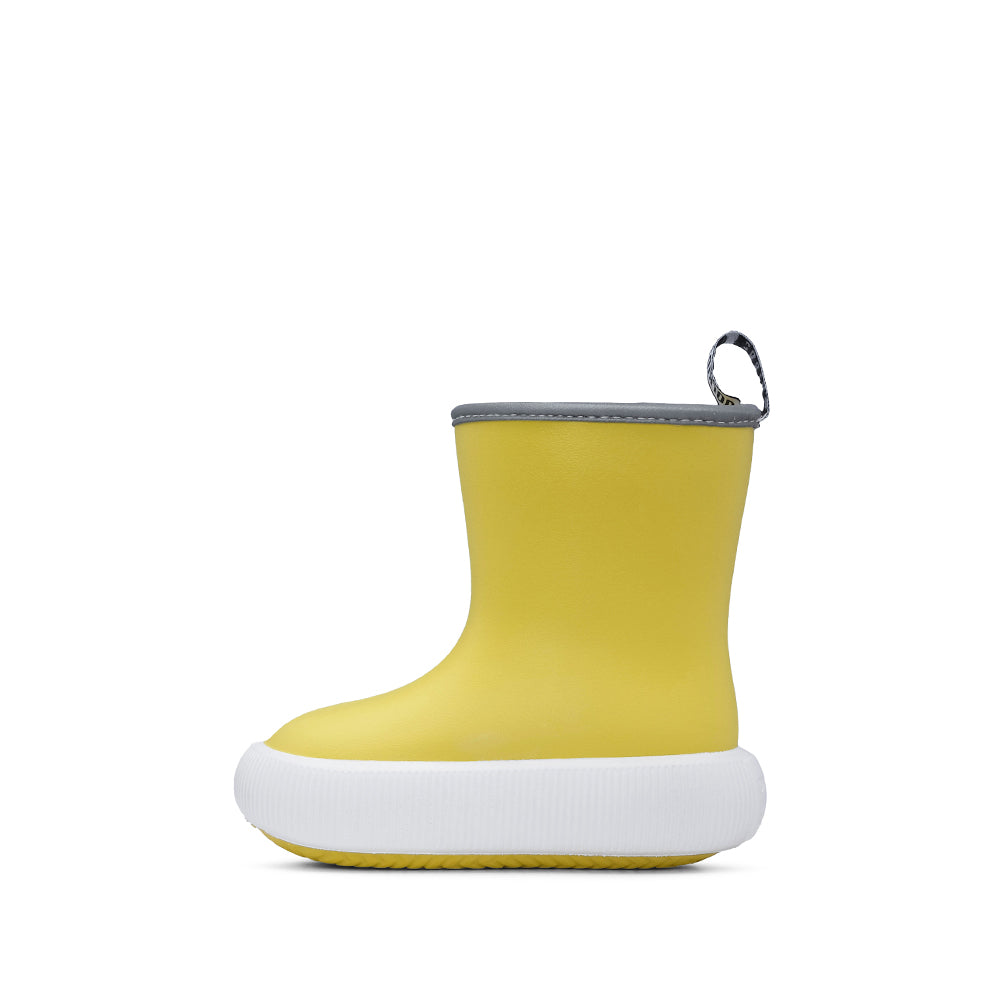 Bota Impermeável Criança Pele Sintética Amarelo