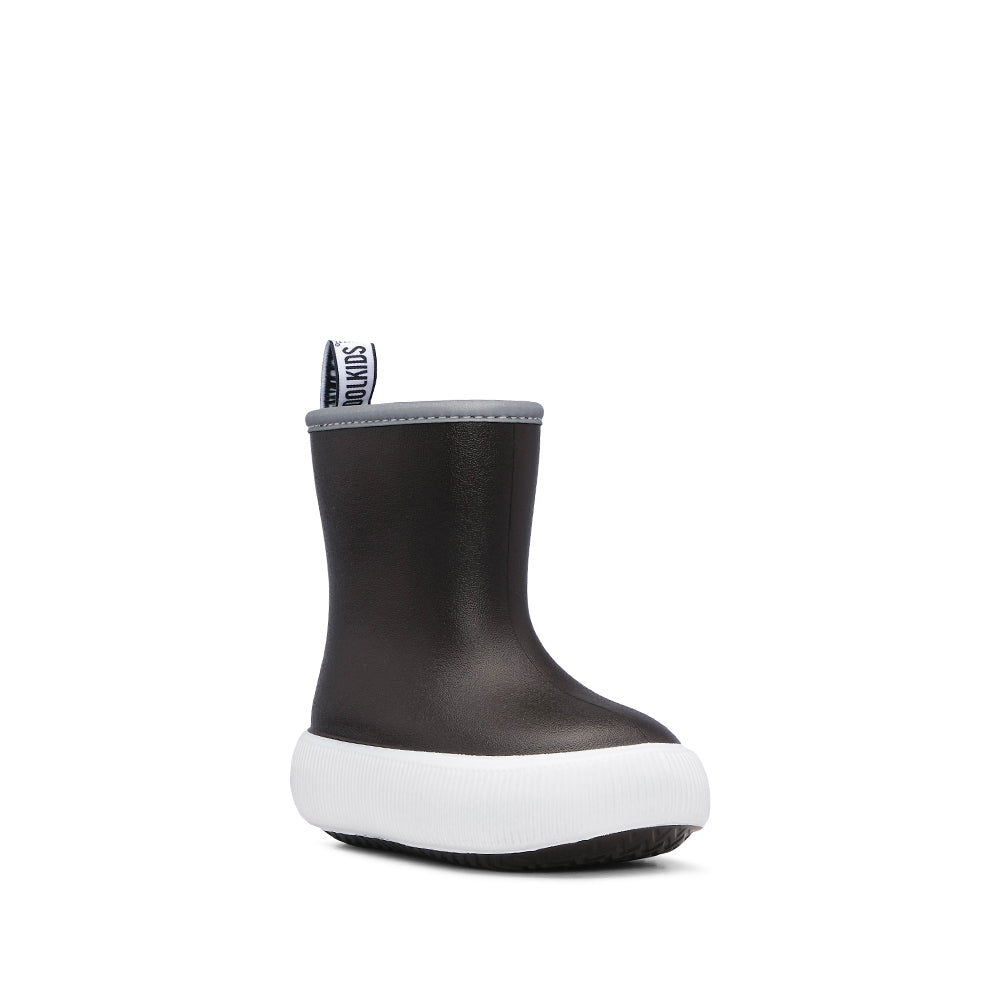 Bota Impermeável Criança Pele Sintética Castanho