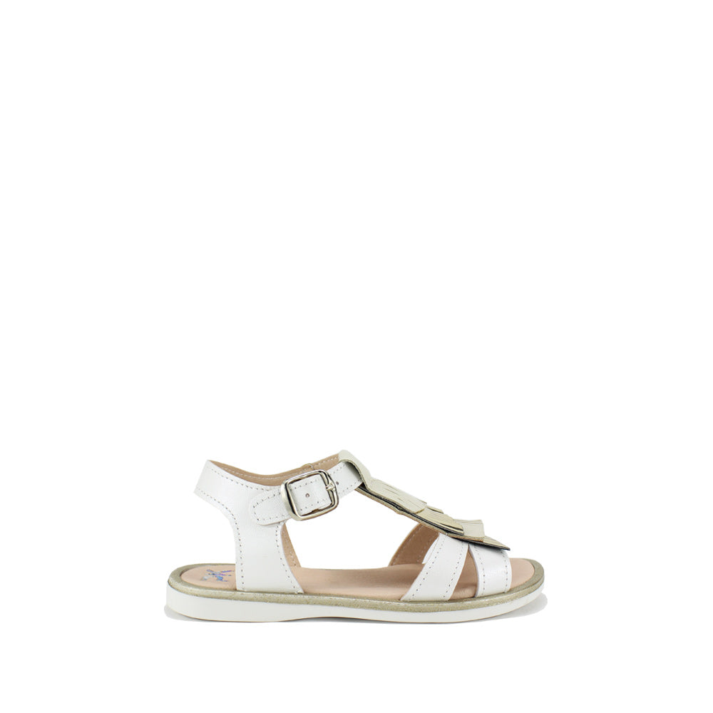 Sandália Casual Criança Pele Branco