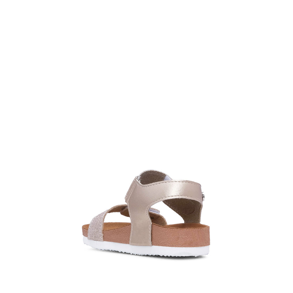 Sandália Casual Menina Dourado