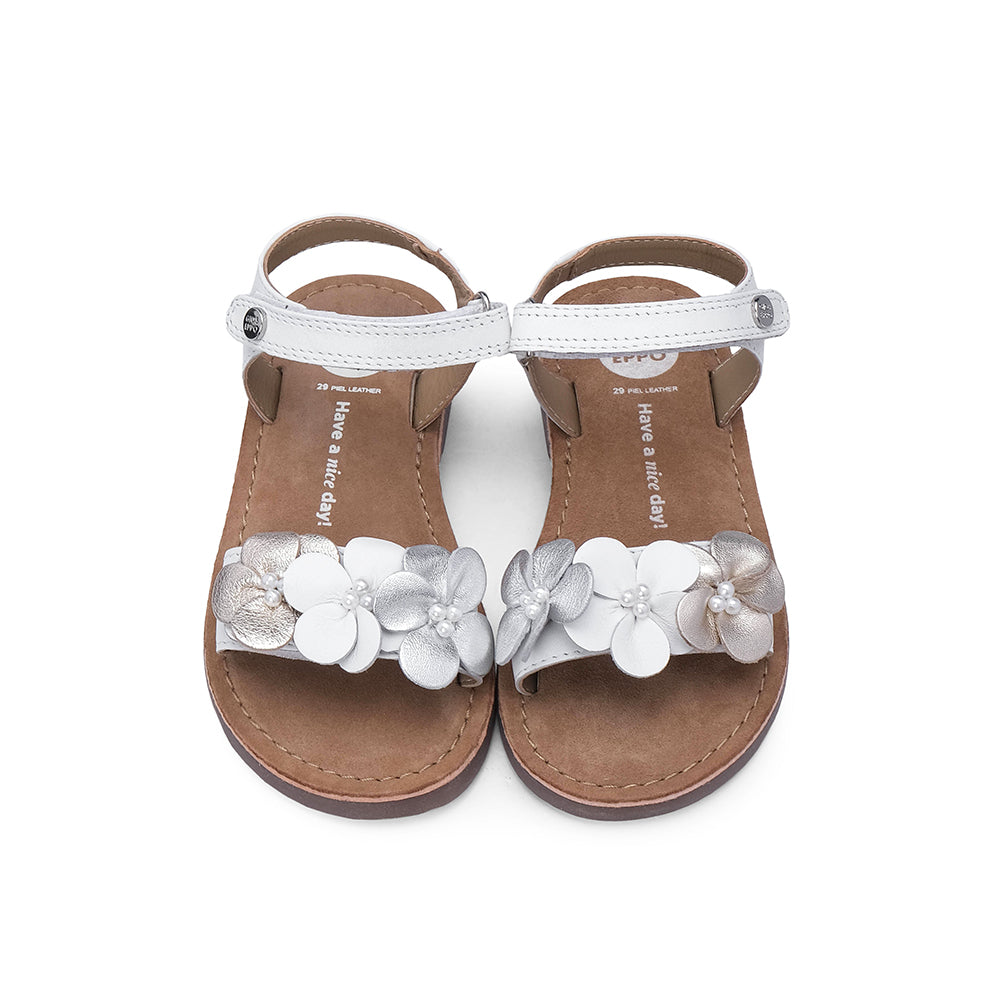 Sandália Casual Menina Branco