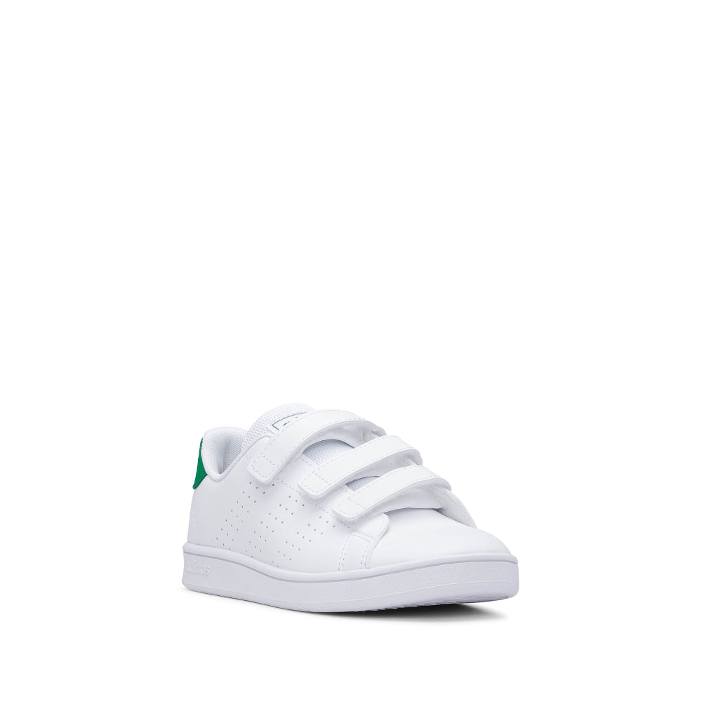 Sapatilha Casual Criança Pele Sintética Branco E Vermelho