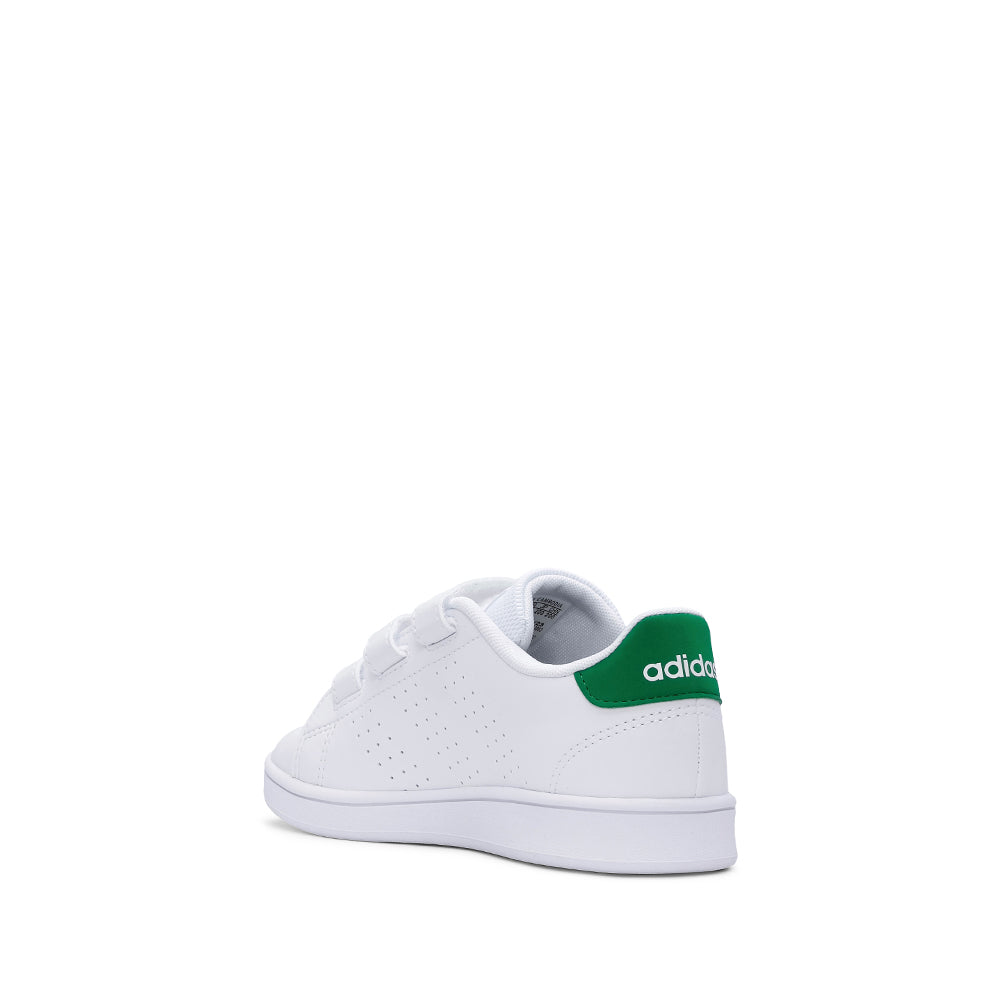 Sapatilha Casual Criança Pele Sintética Branco E Vermelho