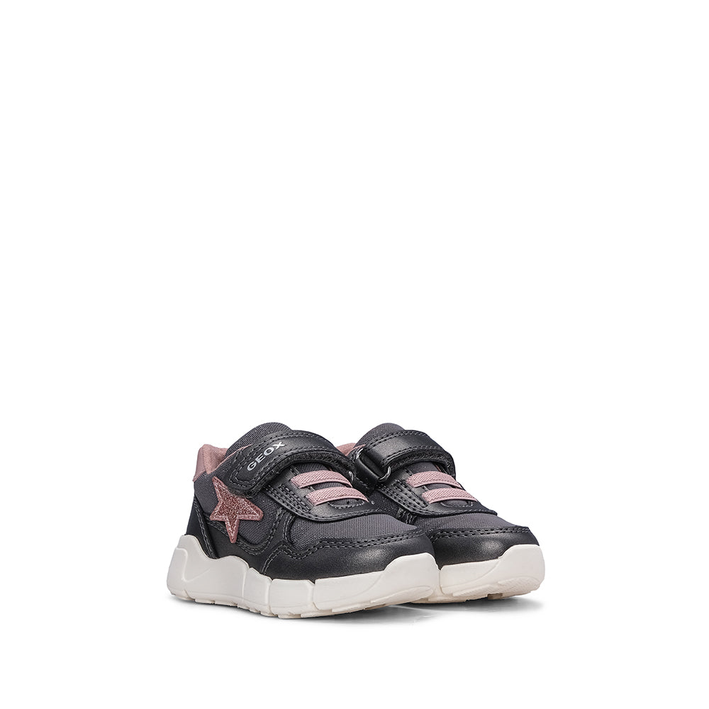Sapatilha Casual Criança Fecho em Velcro Cinzento
