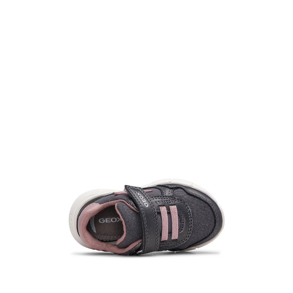 Sapatilha Casual Criança Fecho em Velcro Cinzento