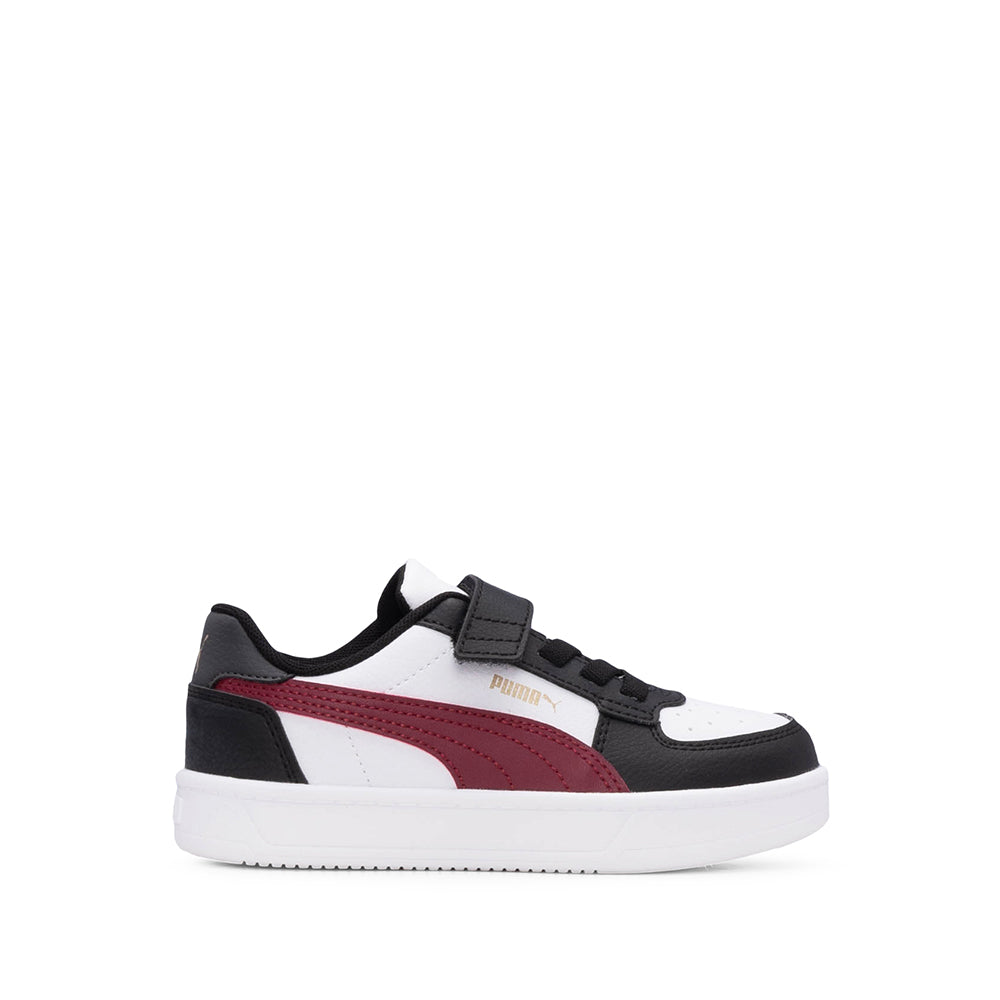 Sapatilha Casual Criança Branco E Preto