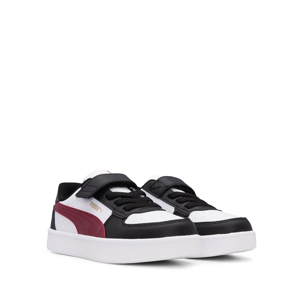 Sapatilha Casual Criança Branco E Preto