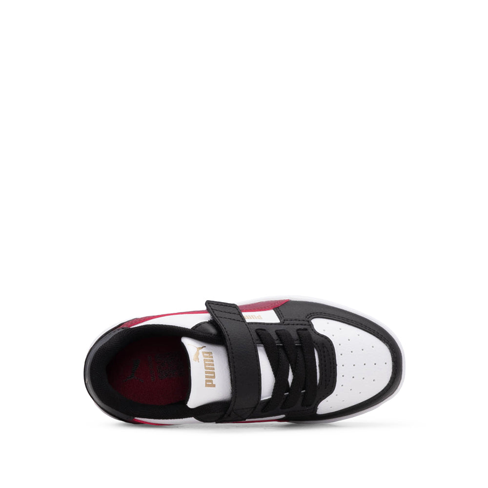 Sapatilha Casual Criança Branco E Preto