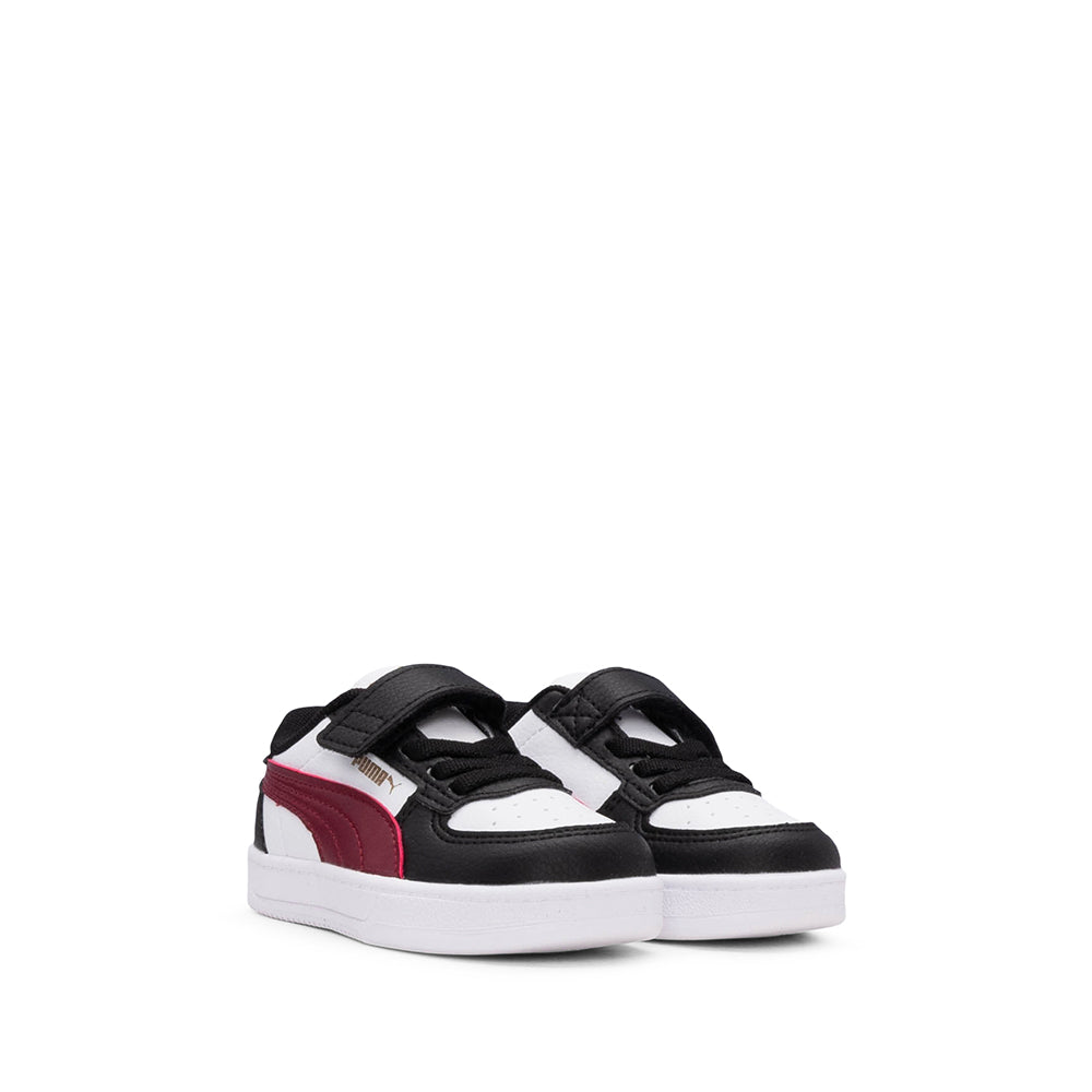 Sapatilha Casual Criança Branco E Preto