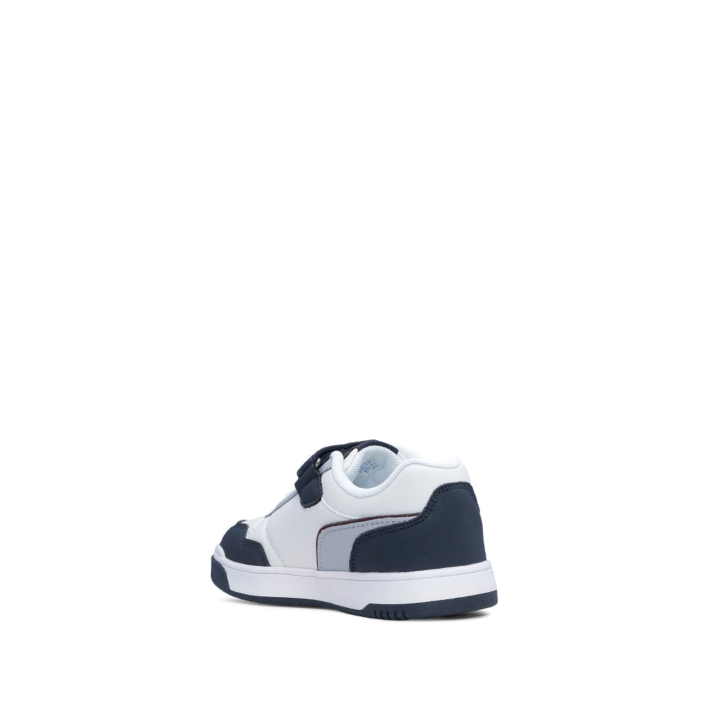 Sapatilha Casual Menino Branco E Azul