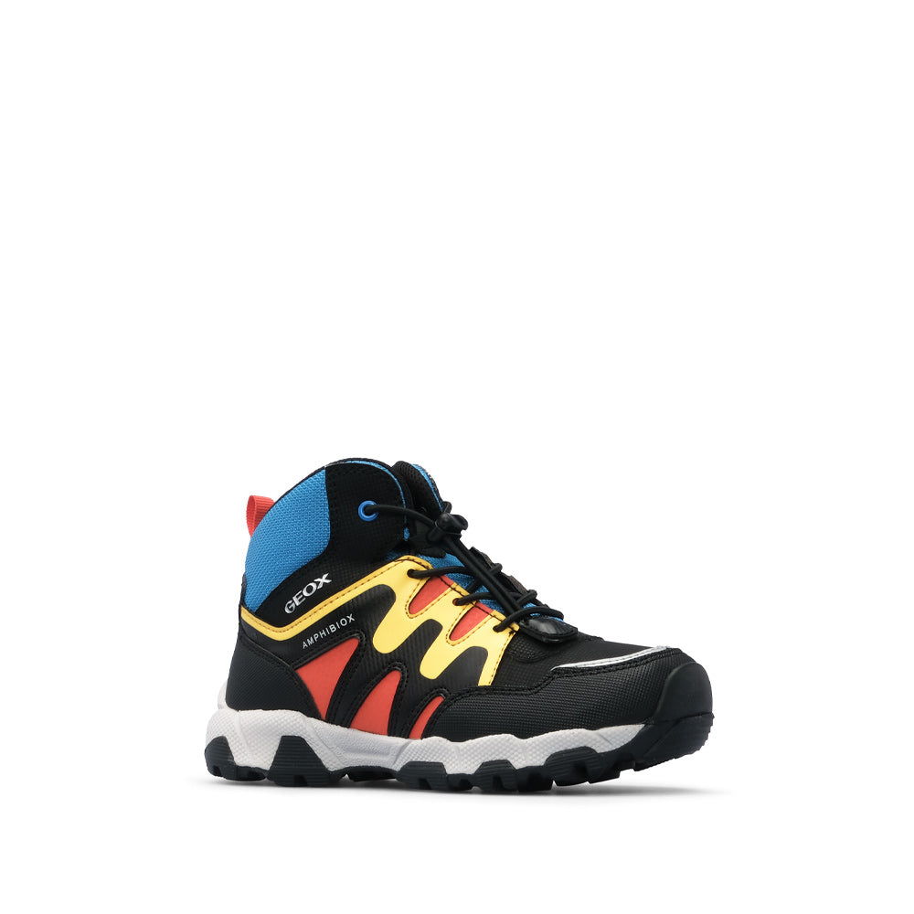 Bota Casual Criança Pele Sintética Preto