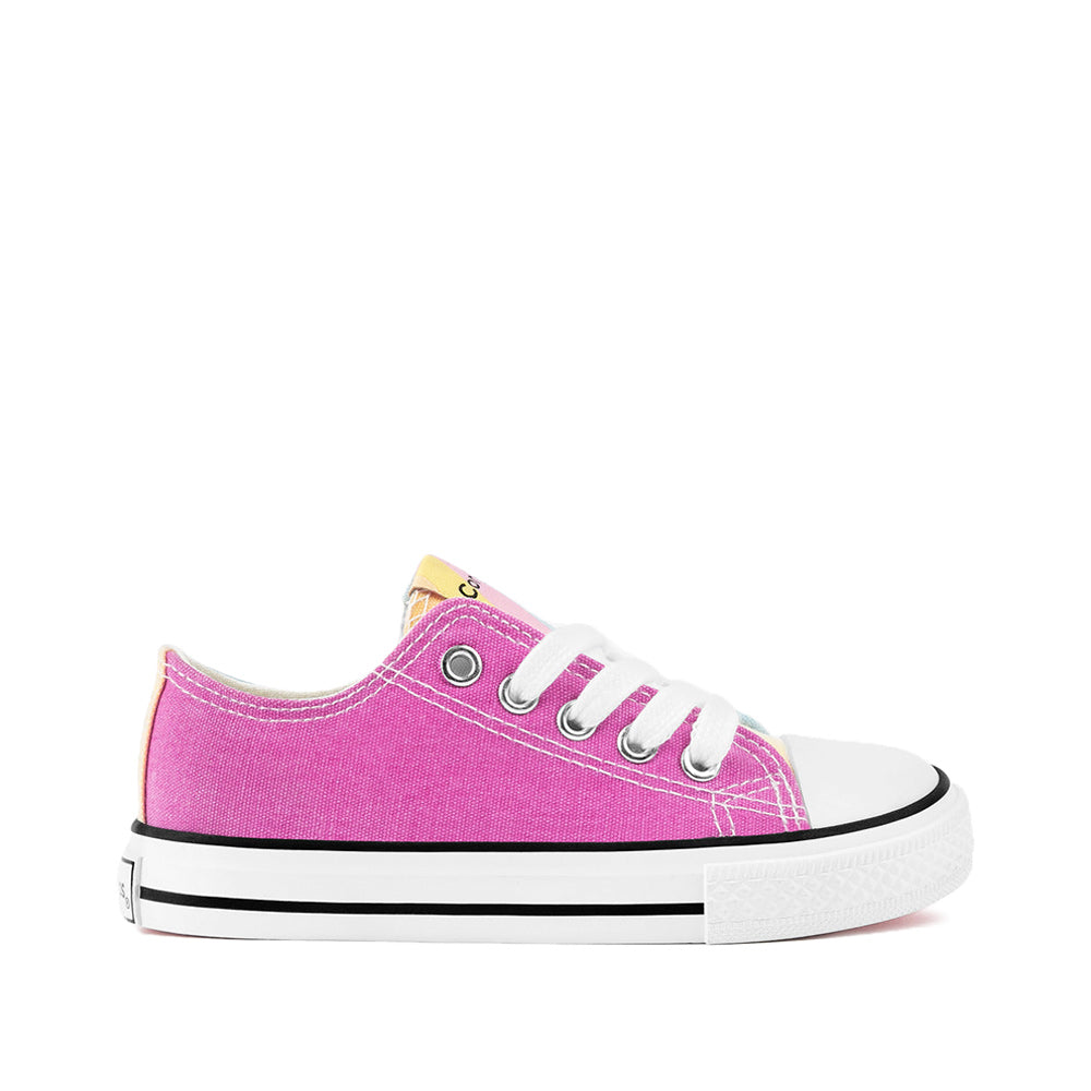 Sapatilha Casual Criança Pele Sintética Multicolor