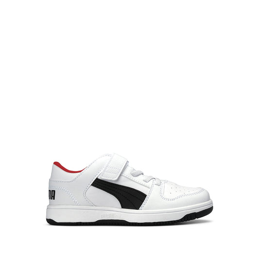 Sapatilha Casual Criança Branco E Preto