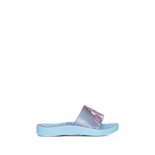 Chinelo Praia Criança Impermeável Azul