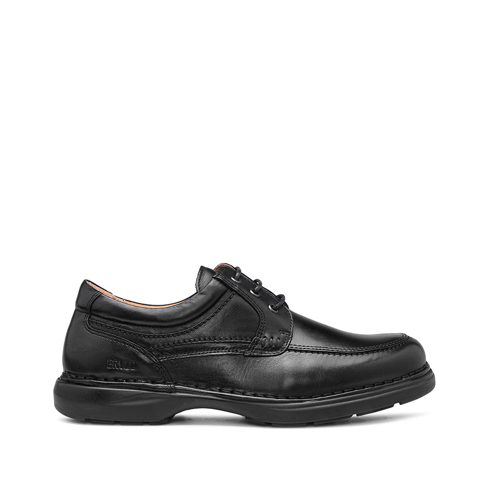 Sapato Casual Homem Pele Preto