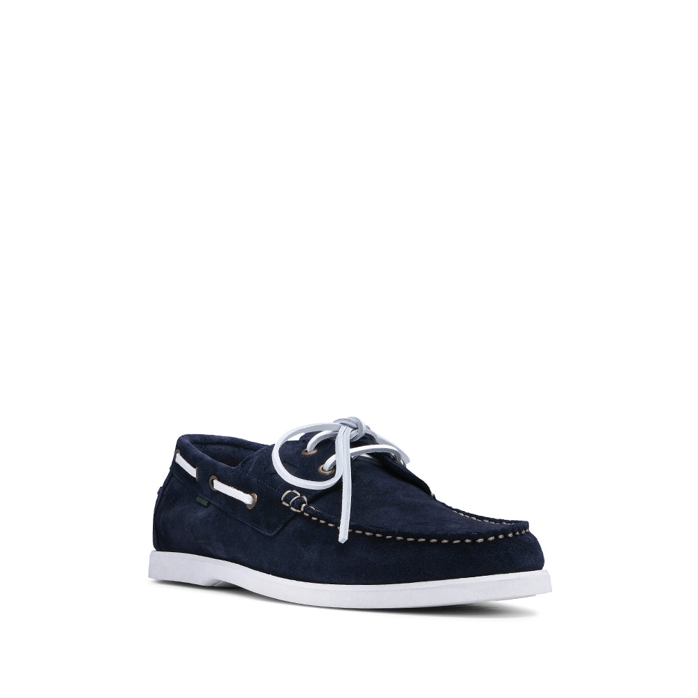 Sapato Vela Homem Camurça Azul Marinho