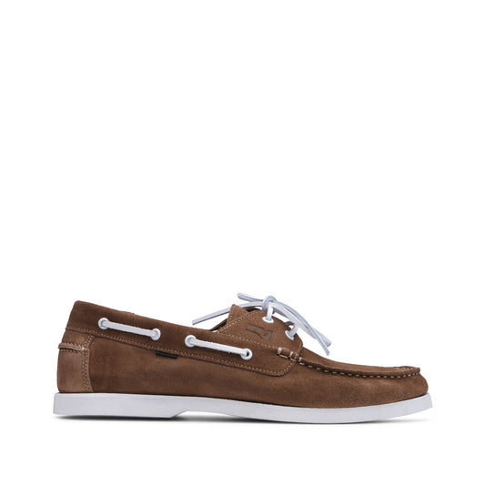 Sapato Vela Homem Camurça Taupe