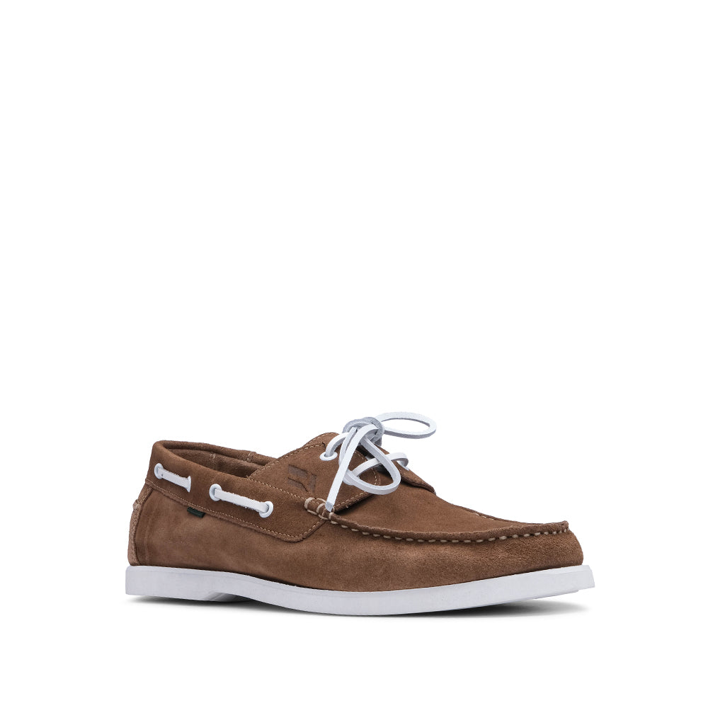 Sapato Vela Homem Camurça Taupe