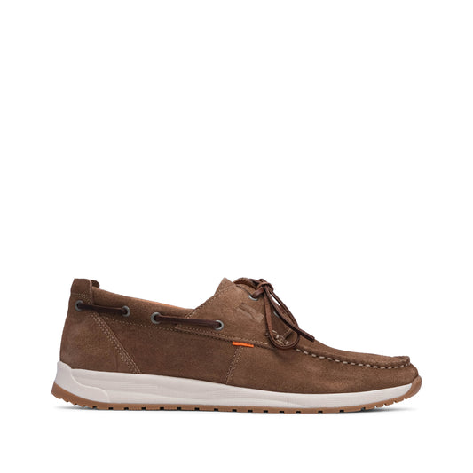 Sapato Vela Homem Camurça Camel