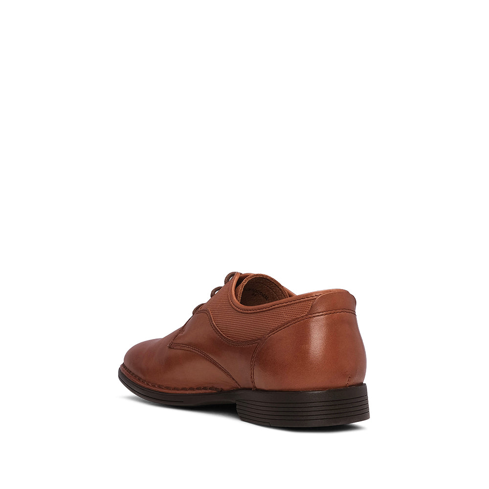 Sapato Casual Homem Gravado Castanho