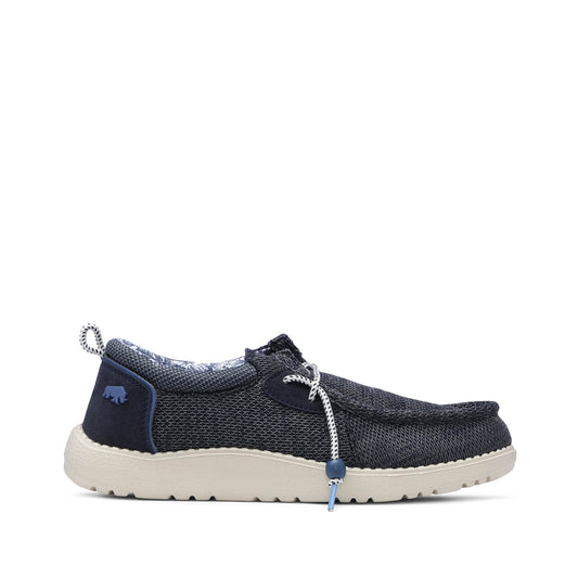 Sapato Casual Homem Pele Sintética Azul Marinho