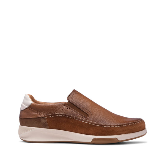 Sapato Casual Homem Pele Camel