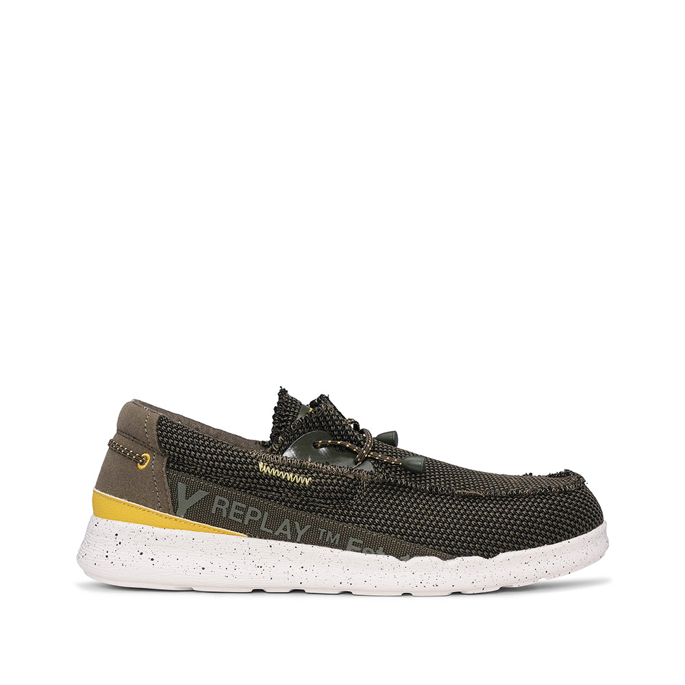 Sapato Casual Homem Pele Sintética Verde