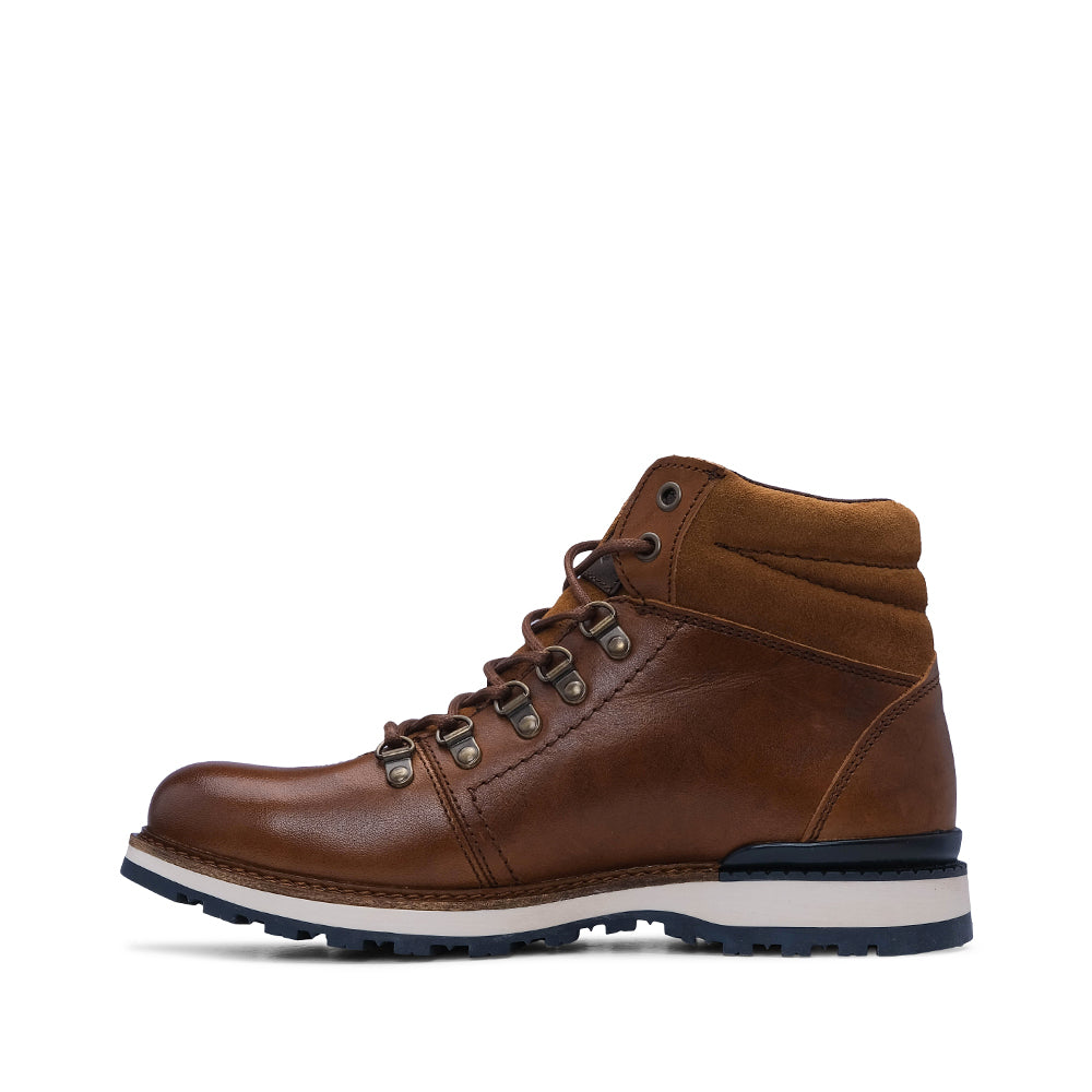 Bota Casual Homem Pele Camel