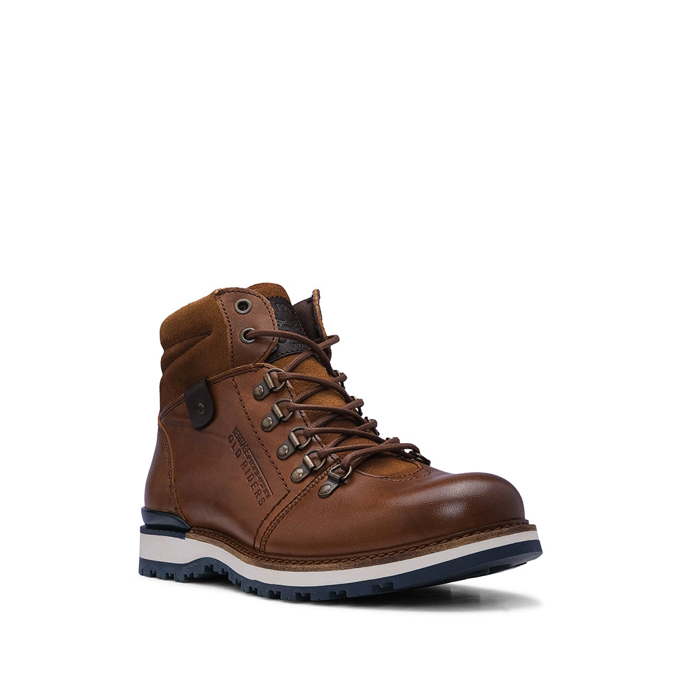 Bota Casual Homem Pele Camel