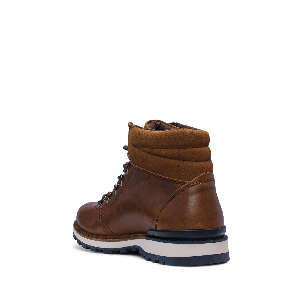 Bota Casual Homem Pele Camel
