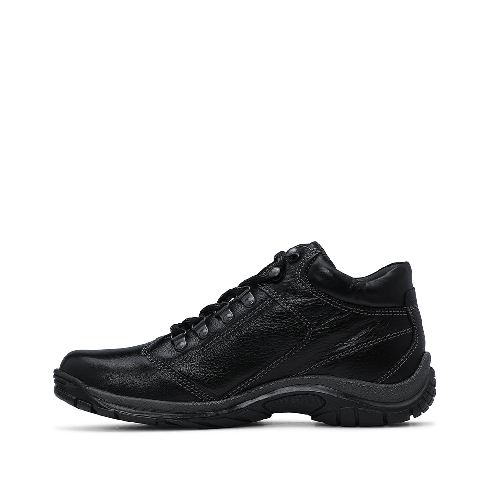 Botim Casual Homem Pele Preto