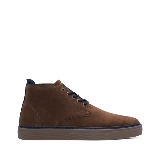 Botim Casual Homem Camurça Taupe