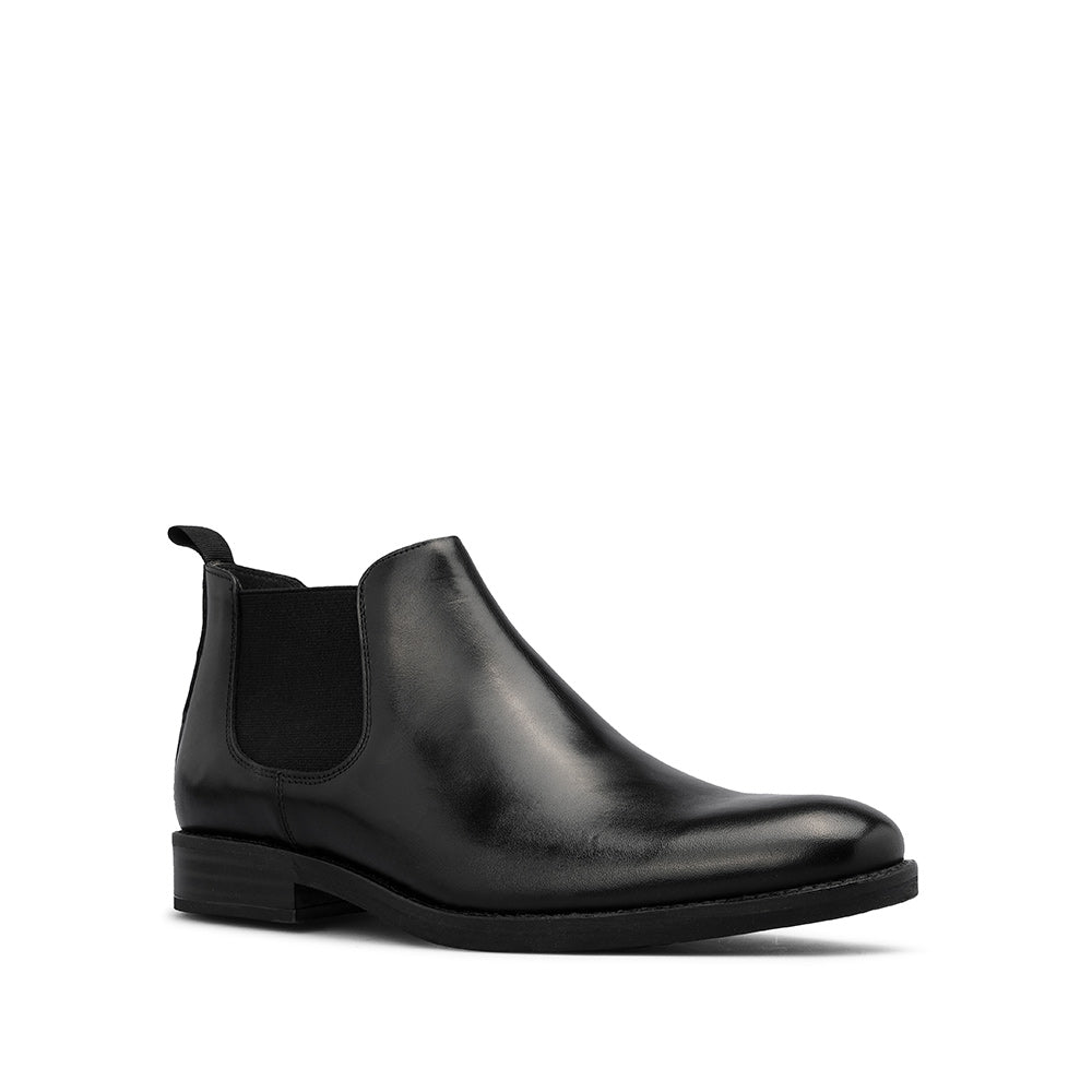 Botim Casual Homem Pele Preto