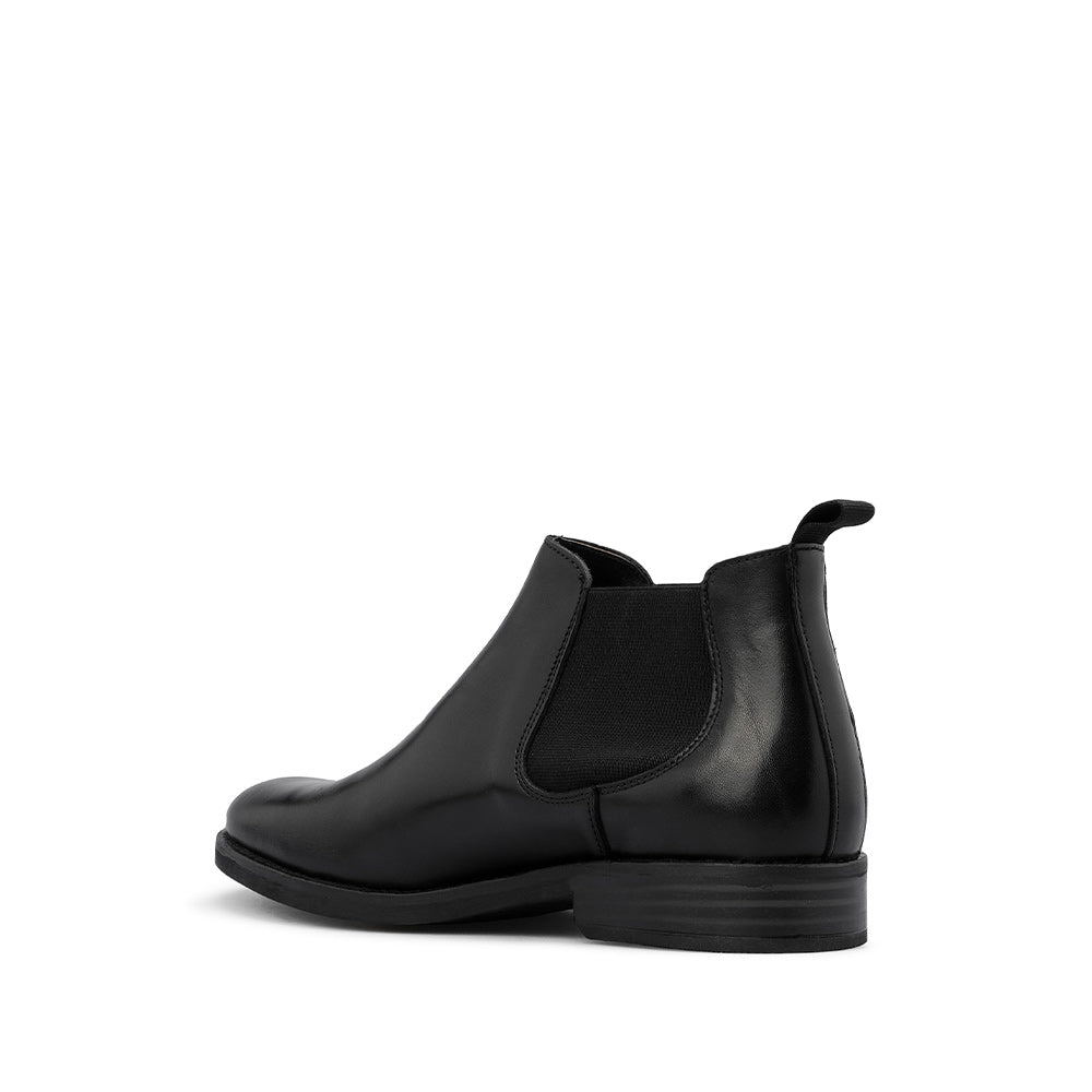 Botim Casual Homem Pele Preto