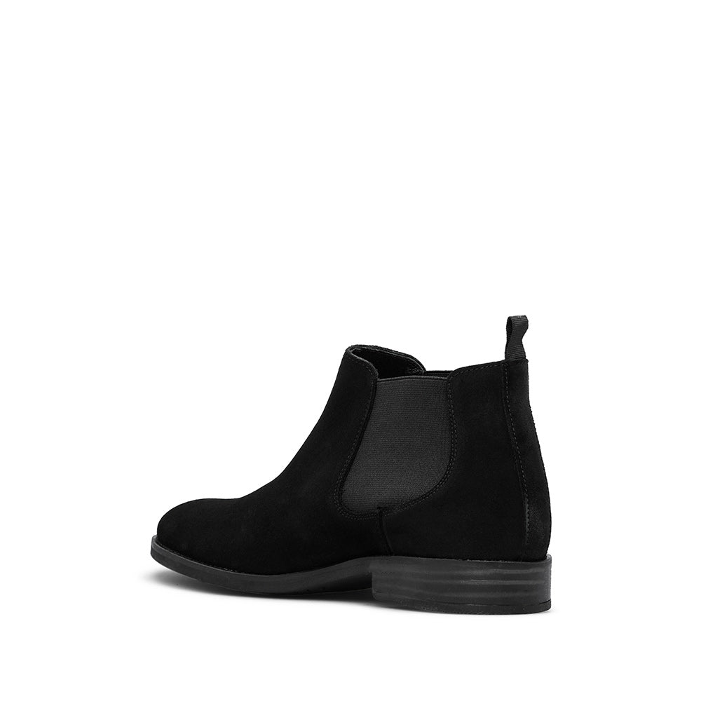 Botim Casual Homem Camurça Preto