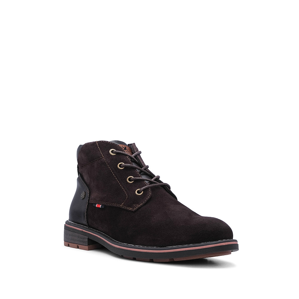 Botim Casual Homem Pele Sintética Castanho