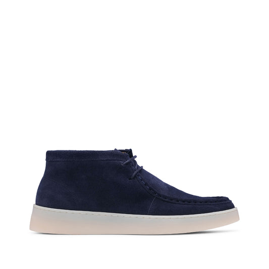 Botim Casual Homem Camurça Azul