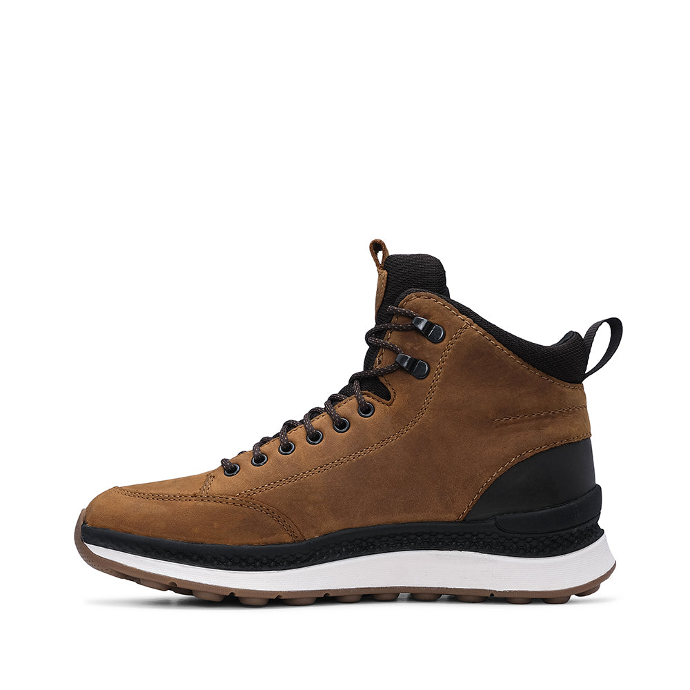 Botim Casual Homem Pele Camel